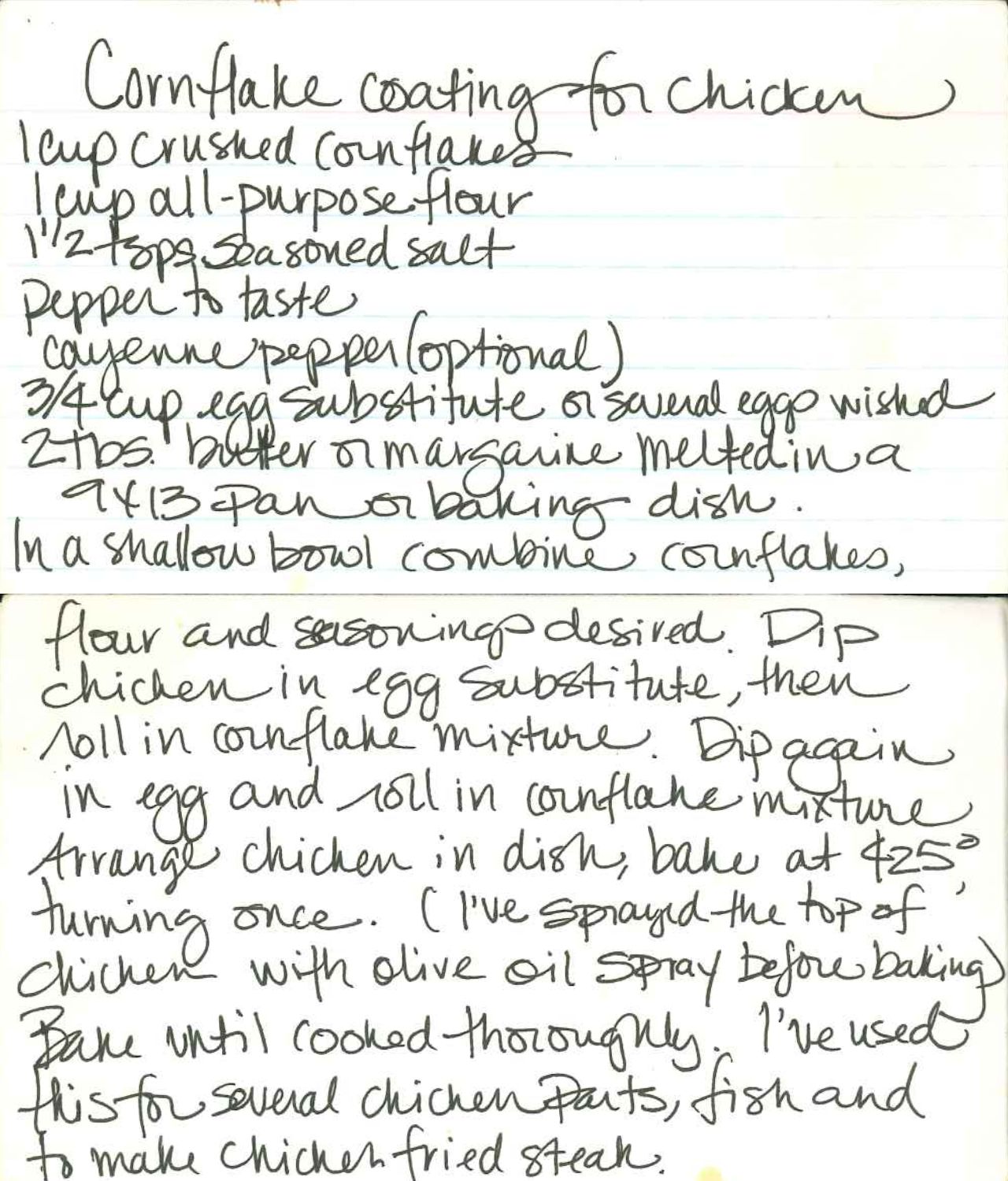 Recipe