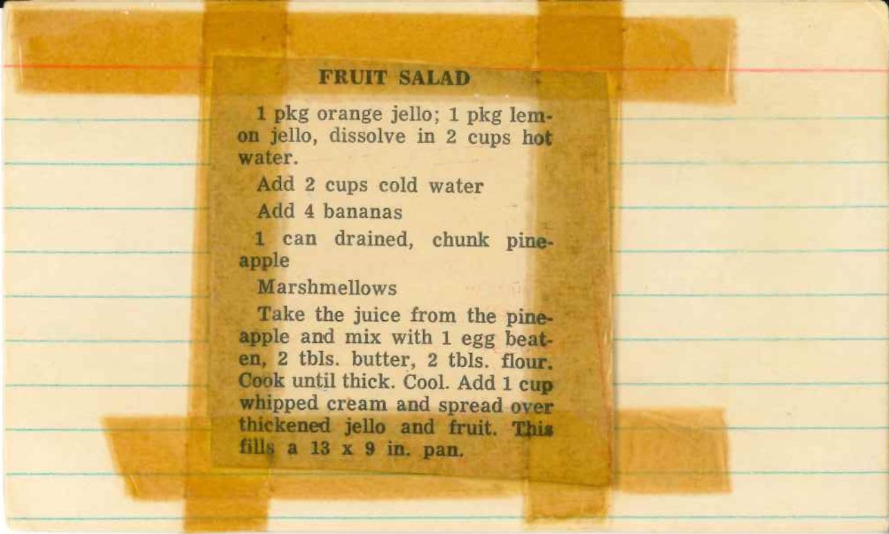 Recipe