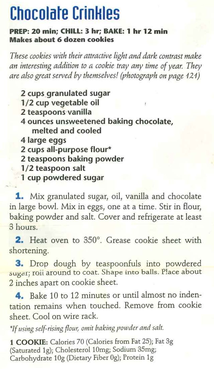 Recipe