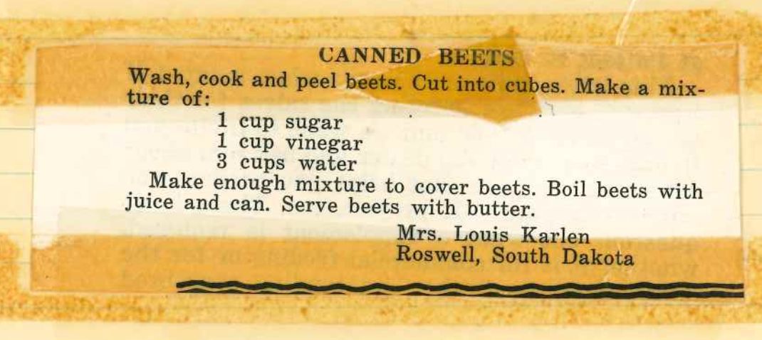 Recipe