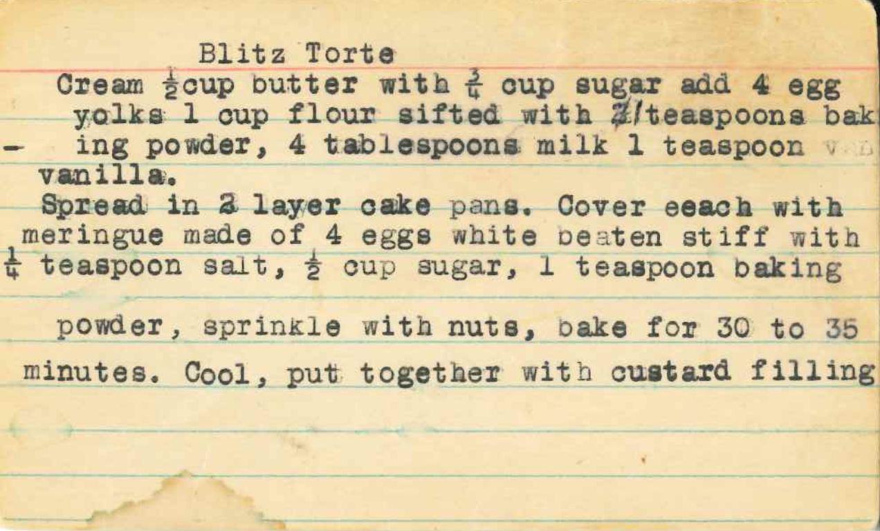 Recipe