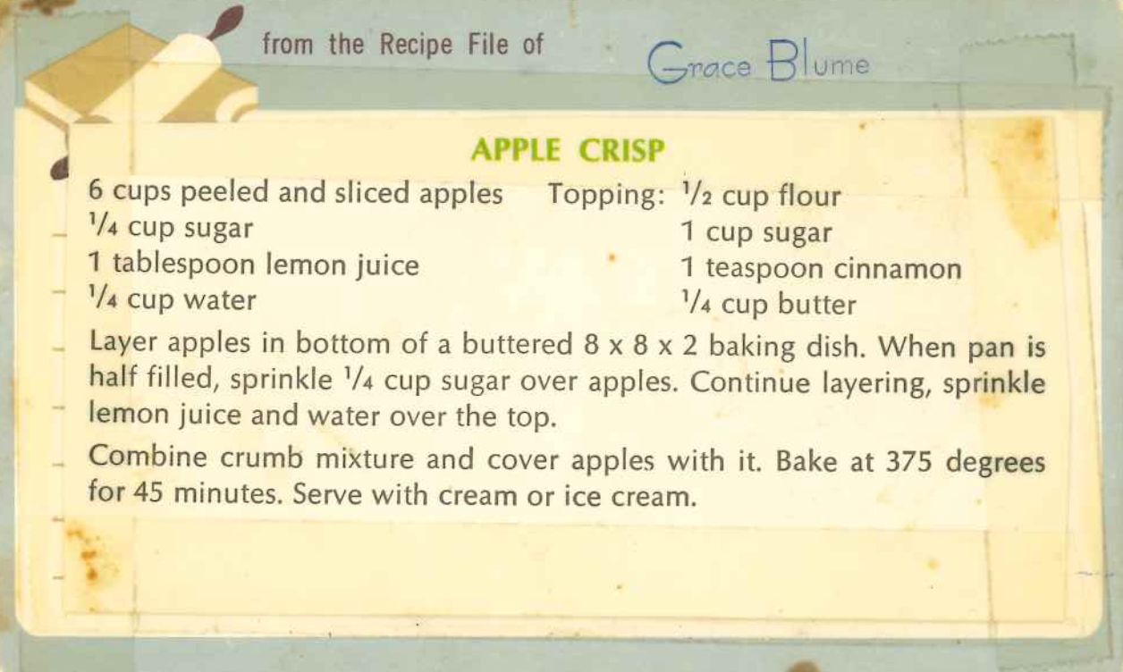 Recipe