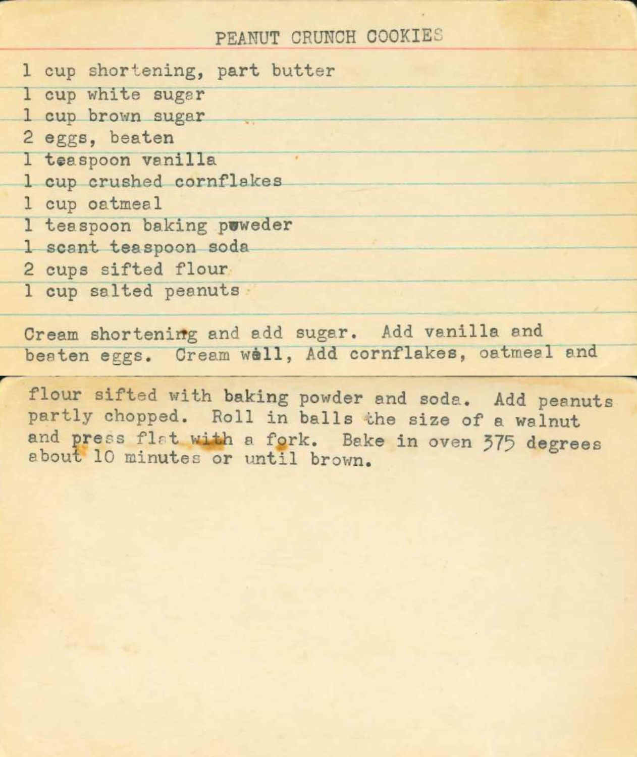 Recipe