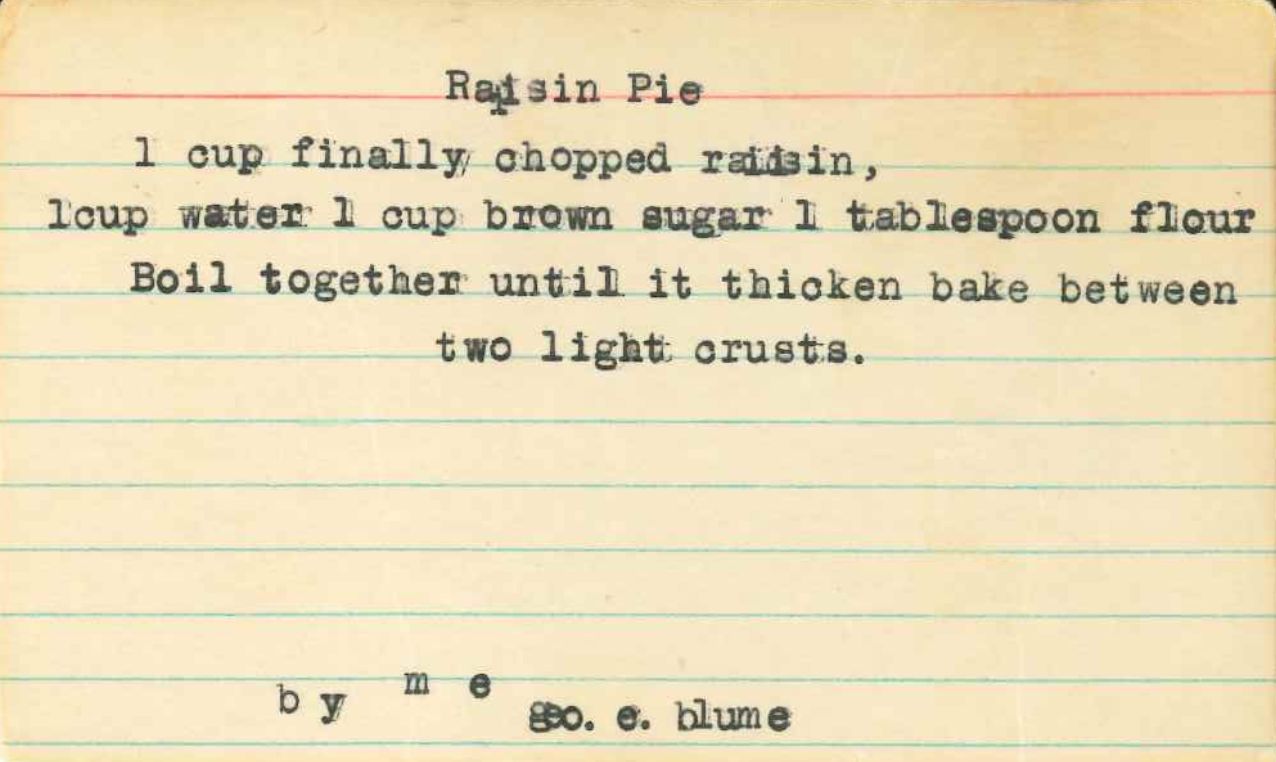 Recipe