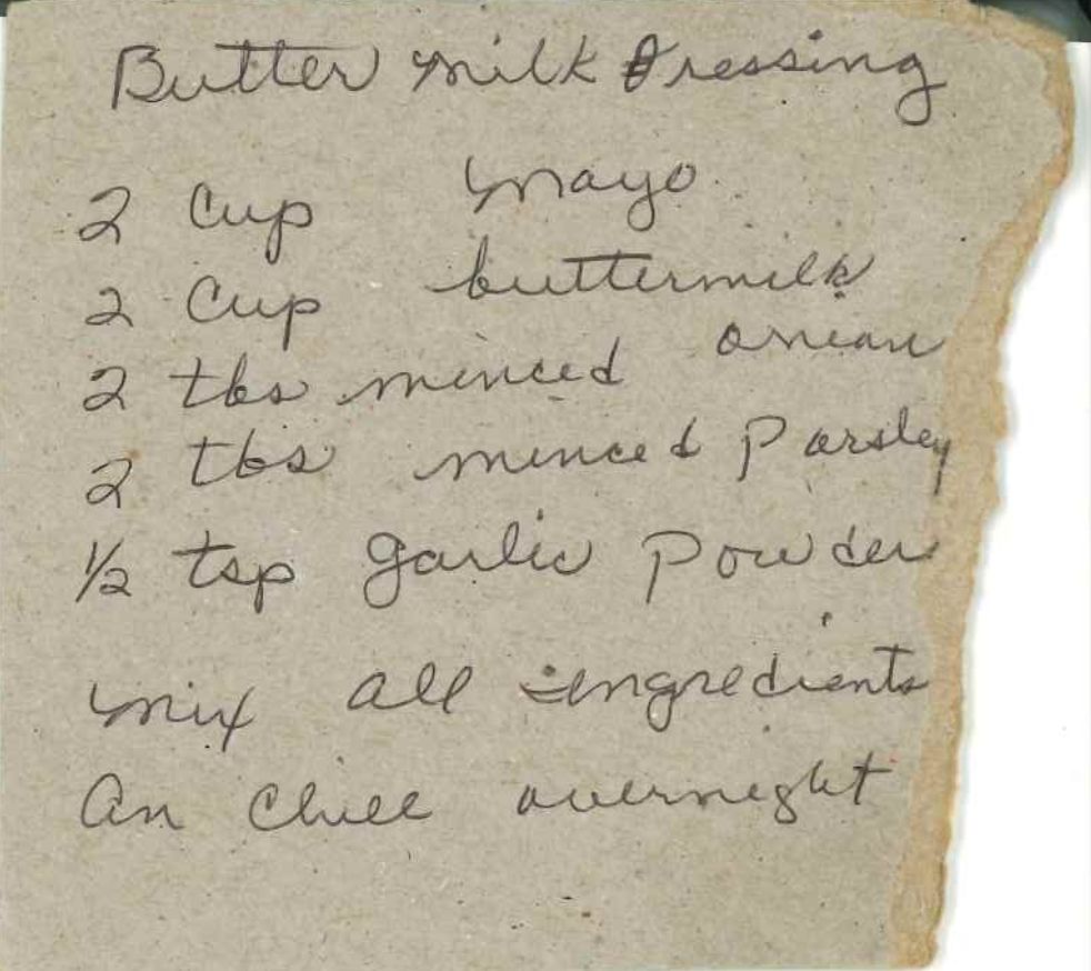 Recipe